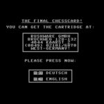 The Final Chesscard