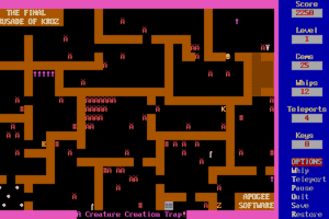 The Final Crusade of Kroz