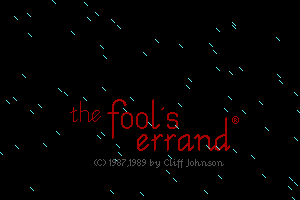 The Fool's Errand