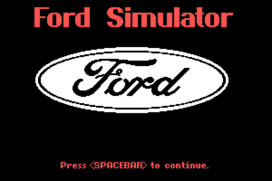 The Ford Simulator