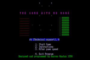 The Game With No Name
