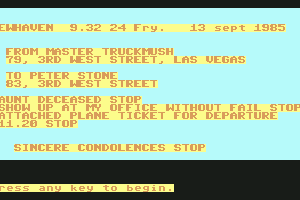 The Inheritance: Panic in Las Vegas