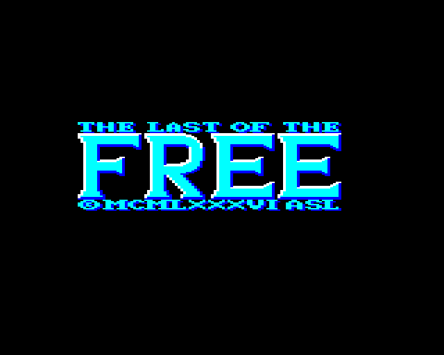 The Last of the Free
