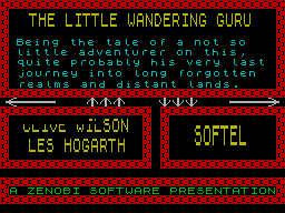 The Little Wandering Guru