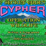 The Secret Codes of C.Y.P.H.E.R.: Operation Wildlife