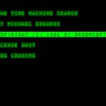 The Time Machine Search