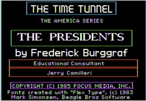The Time Tunnel: The Presidents