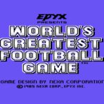 The World’s Greatest Football Game
