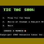 Tic Tac Show