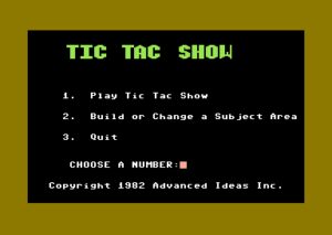 Tic Tac Show