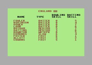 Tim Love’s Cricket