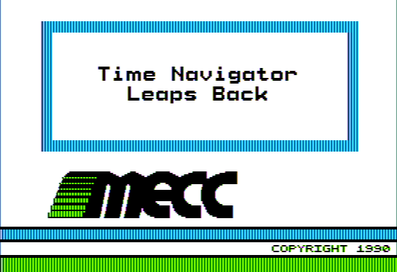 Time Navigator Leaps Back