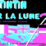 Tintin on the Moon