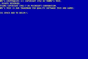 Tommy’s Cryptoquips