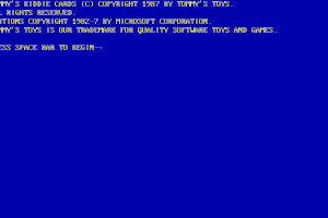 Tommy’s Kiddie Cards