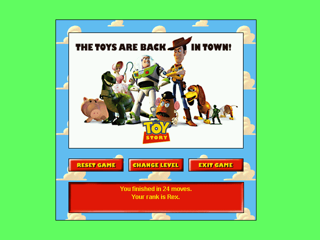 Toy Story: Memory Game