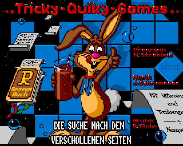 Tricky Quiky Games: Die Suche nach den verschollenen Seiten