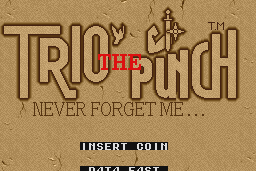 Trio The Punch: Never Forget Me…