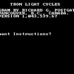 Tron Light Cycles