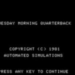 Tuesday Morning Quarterback
