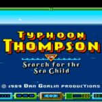 Typhoon Thompson in Search for the Sea Child