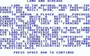 Baron: The Real Estate Simulation