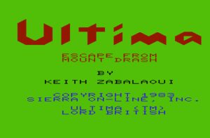 Ultima: Escape from Mt. Drash