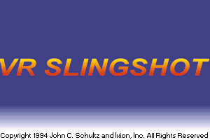 VR Slingshot