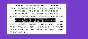 Vic-torian Follies 2: The Great London to Paris Air Race