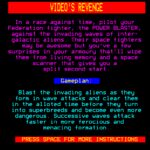 Video’s Revenge