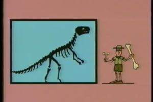 Vitsie Visits Dinosaurs