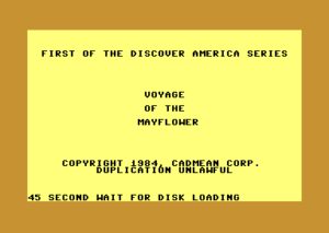 Voyage of the Mayflower