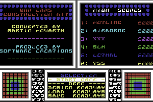 War Cars Construction Set