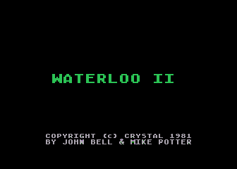 Waterloo II