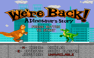 We’re Back!: A Dinosaur’s Story