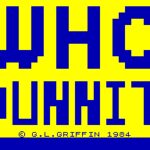 Whodunnit?