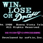 Win, Lose or Draw