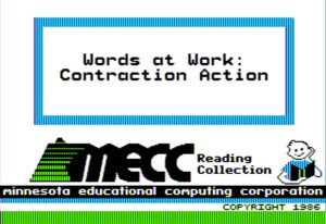 Words at Work: Contraction Action
