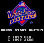 World Series Baseball