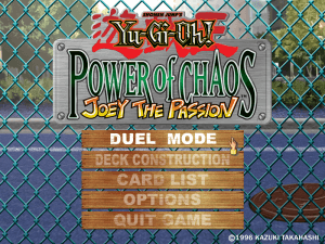 Yu-Gi-Oh!: Power of Chaos – Joey the Passion