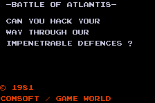 Battle of Atlantis