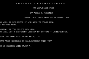 Battune: Crimefighter