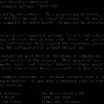 Begin: A Tactical Starship Simulation