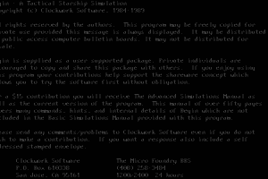 Begin: A Tactical Starship Simulation