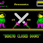 Behind Closed Doors