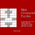 Bible Crossword Puzzles
