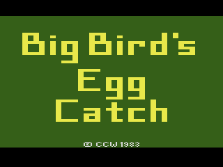 Big Bird’s Egg Catch