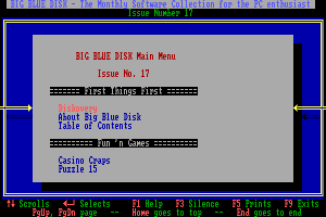 Big Blue Disk #17