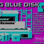 Big Blue Disk #34