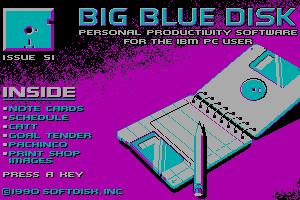 Big Blue Disk #51